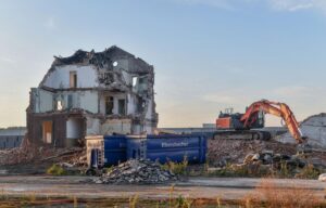 Abrissruine des Güterbahnhofs in Kulmbach Bildautor: Dietmar Popp