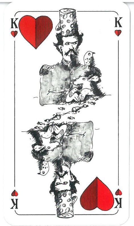 Herz König Karte