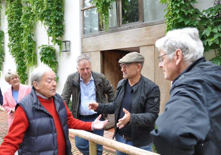 Führung mit Dieter Wieland und Markus Stenger auf dem Ganslberg.