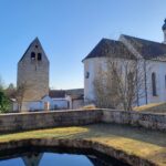 Außenansicht auf mittelalterliche Klosteranlage Wessobrunn