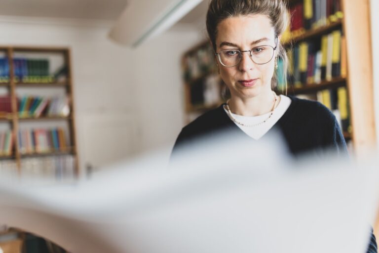 Martina Kigle in ihrem Bürp