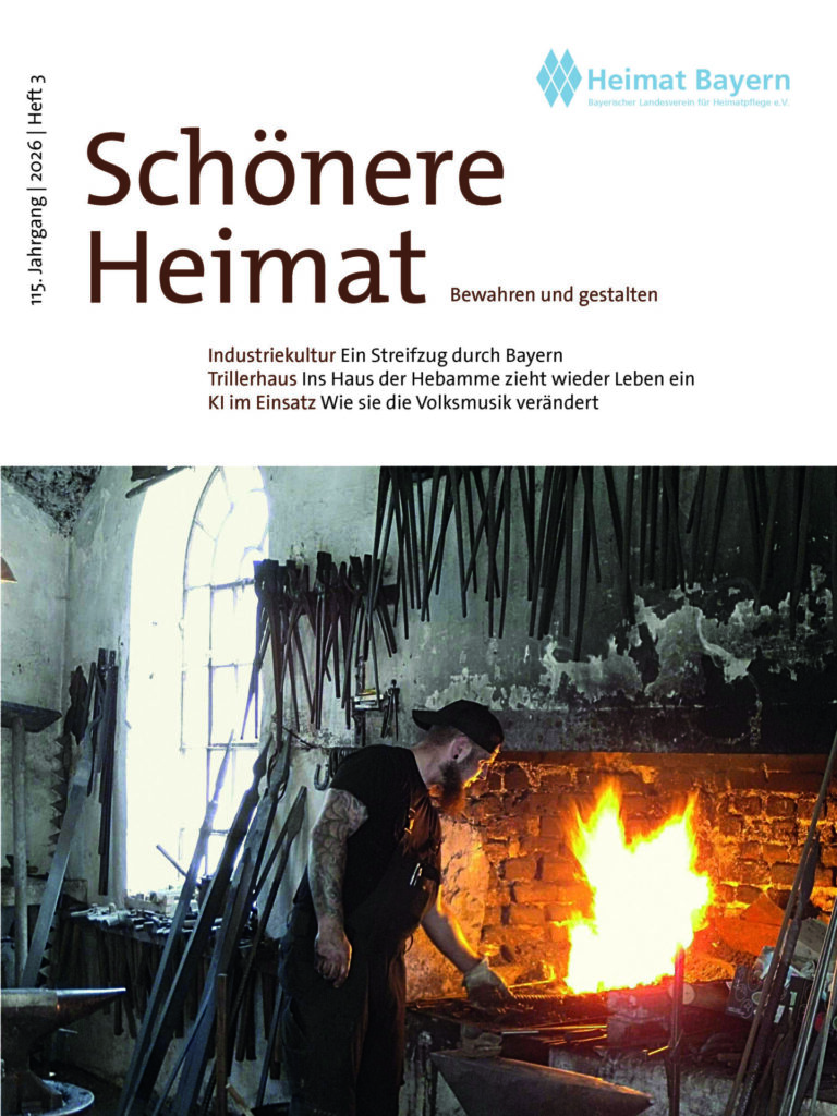 Deckblatt der Zeitschrift Schönere Heimat. Ausgabe 2026, Heft 3